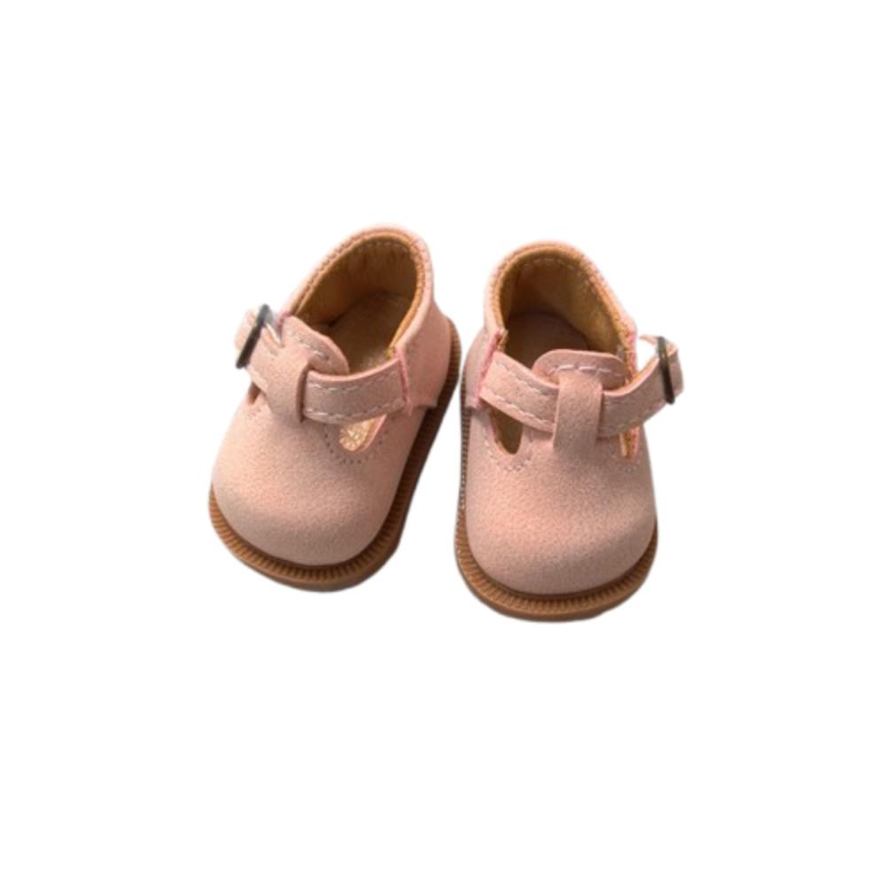 1pair Black Brown Doll Leather Shoes Boots Pretend Play Dolls Uniform Shoes Bjd Doll Shoe  For Penny