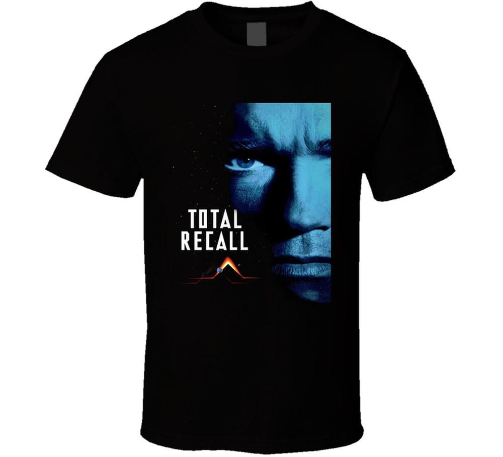 Total Recall Arnold Retro 90 s Action Movie T Shirt Unisex T-Shirt XXXL