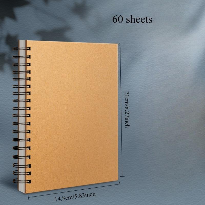 Vintage Loose Leaf Notebook, Watercolor Drawing Book, Multipurpose Scrapbooking Journal, Ideal for Thanksgiving/Christmas Gift.