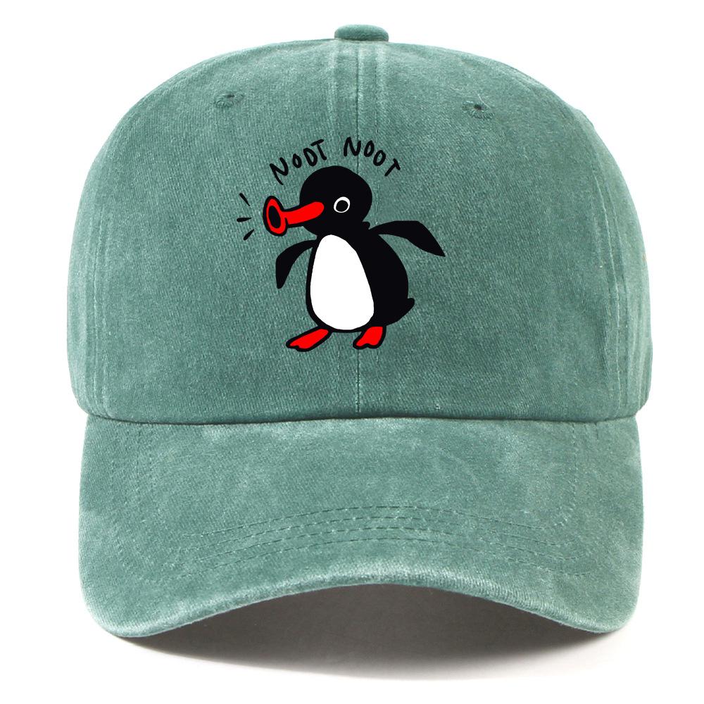 Men Hats Women Visor Protection Snapback Pingu Pinga Penguin Tv Caps Noot Baseball Cap All-Match Trendy For Daily