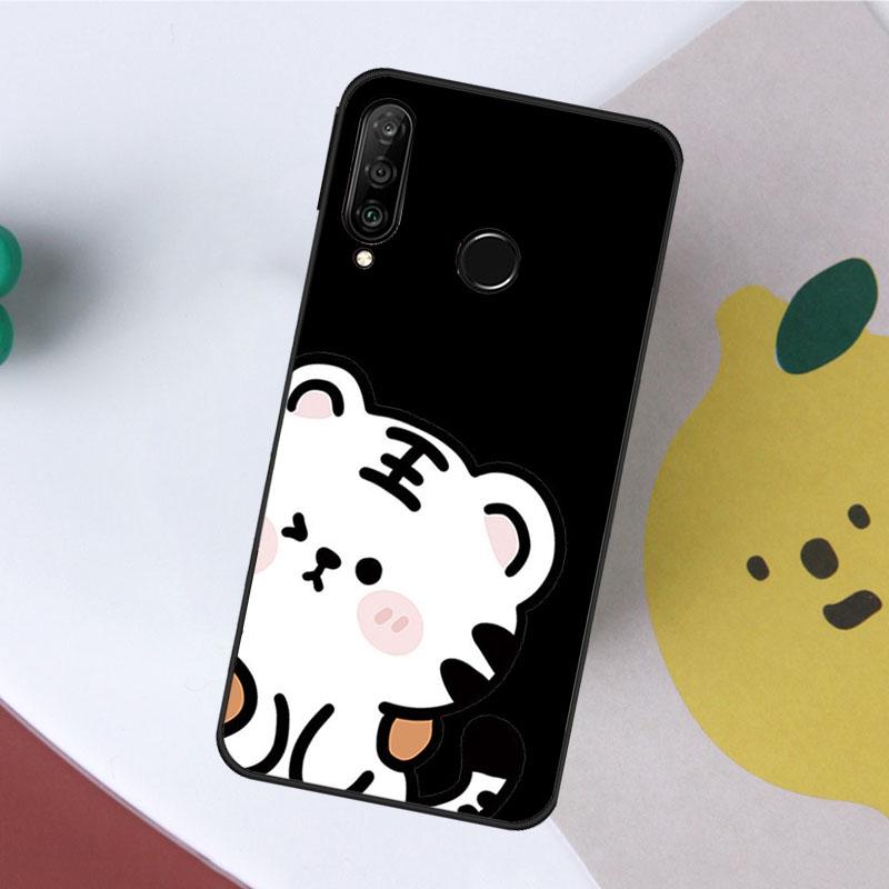 Funny Animal Cats Dog Tiger Couple For Huawei Nova 7i 8i 11i 12i 12s Y73 Y70 Y90 Y60 Y72 Y61 Y91 9 10 SE P40 Lite P30 Pro Case