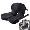 Truck Driver Seat Cushion Memory Foam Back Cushion with Adjustable Strap Ergonomic