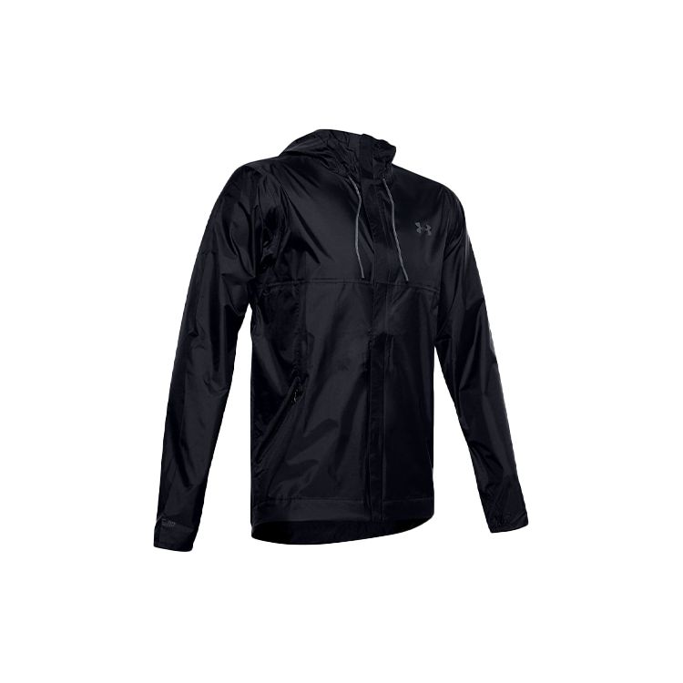 

Under Armour Cloudburst Shell Спортивная спортивная куртка для бега Мужская верхняя одежда Черный 1350950-001 L