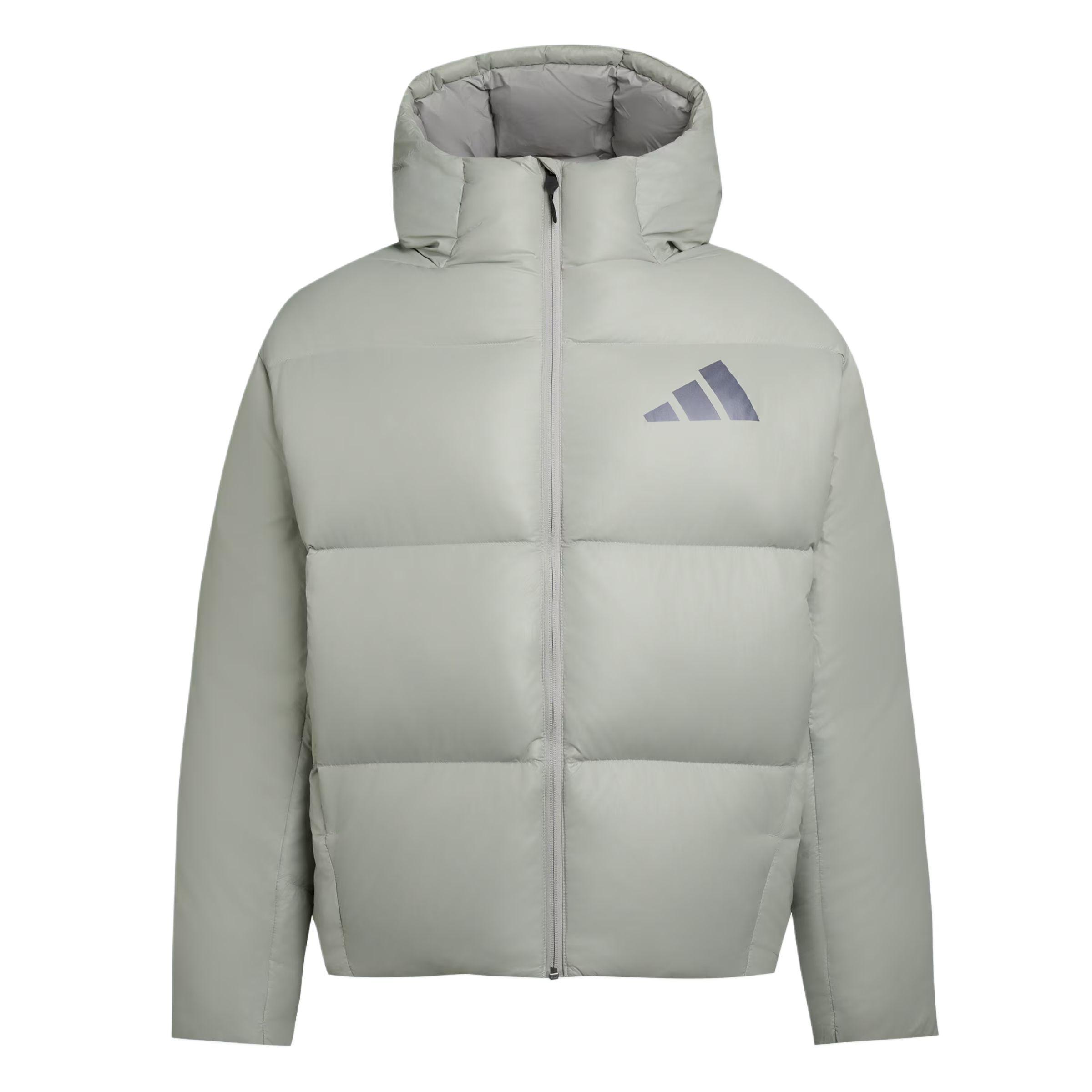 

Adidas Zne FW25 Black Label Uniform Windproof Warm Casual 600 Fill Duck Down Loose Fit Puffer Jacket Men Outerwear KH3981 S