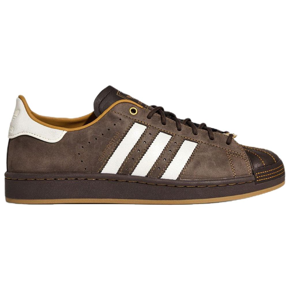 Adidas Originals Superstar 2 Comfortable Classic Low-Top Sneakers Unisex Sneakers Dark-Brown HP7108