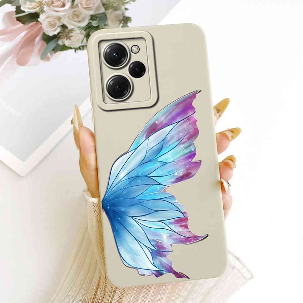 Handyhülle Für Xiaomi Poco X5 Pro 5G Hülle 6.67" Silikon Weiche Rückseite Für PocoX5 Poco X5 Pro 2023 Fundas Stoßfest Hülle