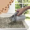 Large litter box scoop with container and scoop for cat litter + PetJet waste bags