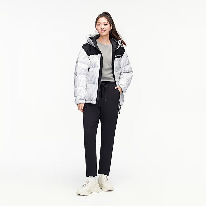 BOSIDENG B30145102 Warm Fleece-Lined Straight-Leg Trousers