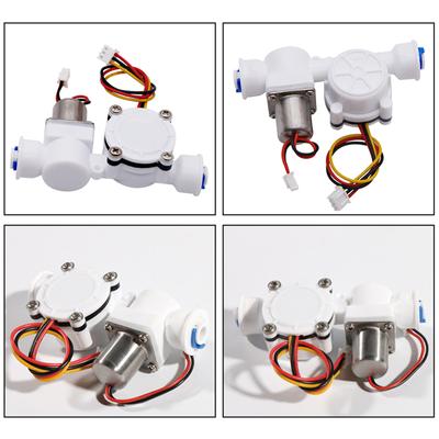 Verbesserter Wasserdurchflusssensorschalter, Luftdurchflussmesserschalter, 1,8 ~ 5 V, 1/4 Zoll Gewinde, einfache Installation, geeignet für IC-Karte