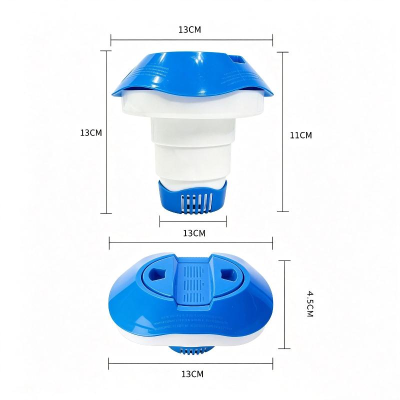 1Pcs Swimming Pool Accessories For 18Cm Telescopic Floating Chlorine Tablet Dispenser Dosing Device