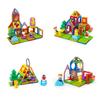 BorneLund Magformers Garden Playset Educational Toy for Ages 3 and Magnetic Building MF63188 [61 Pieces] Up, Blocks,