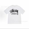 2025 new STU three standards complete spring and summer new tide brand classic cruise printed letters men and women with the same short sleeves