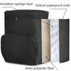 Sac de voyage pour vélo électrique, sac de transport étanche pour moto, sac de transport pour moto, tissu Oxford de conservation de la chaleur pour lunettes