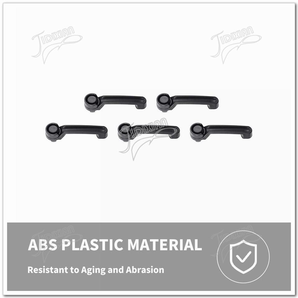 JIDIXIAN Car Exterior Door Tailgate Handle Assembly Fit for Jeep Wrangler JK 2007-2018 Front Rear Left Right Replacement Parts