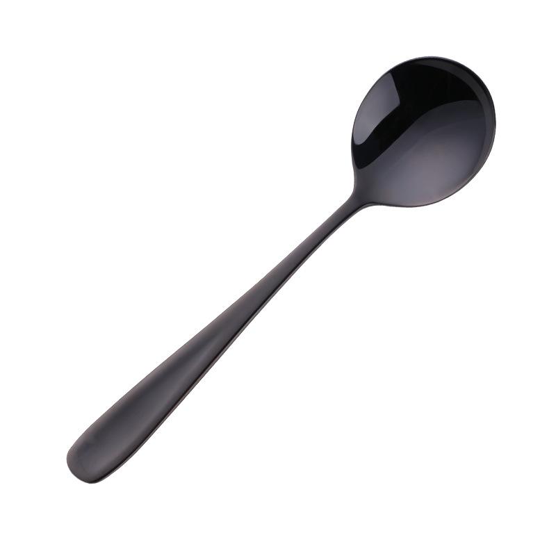Stainless Steel Coffee Spoon,High Quality Dessert Cake Fruit Spoons Gold Small Snack Scoop  Tea Spoon Kitchen Dinnerware Tools