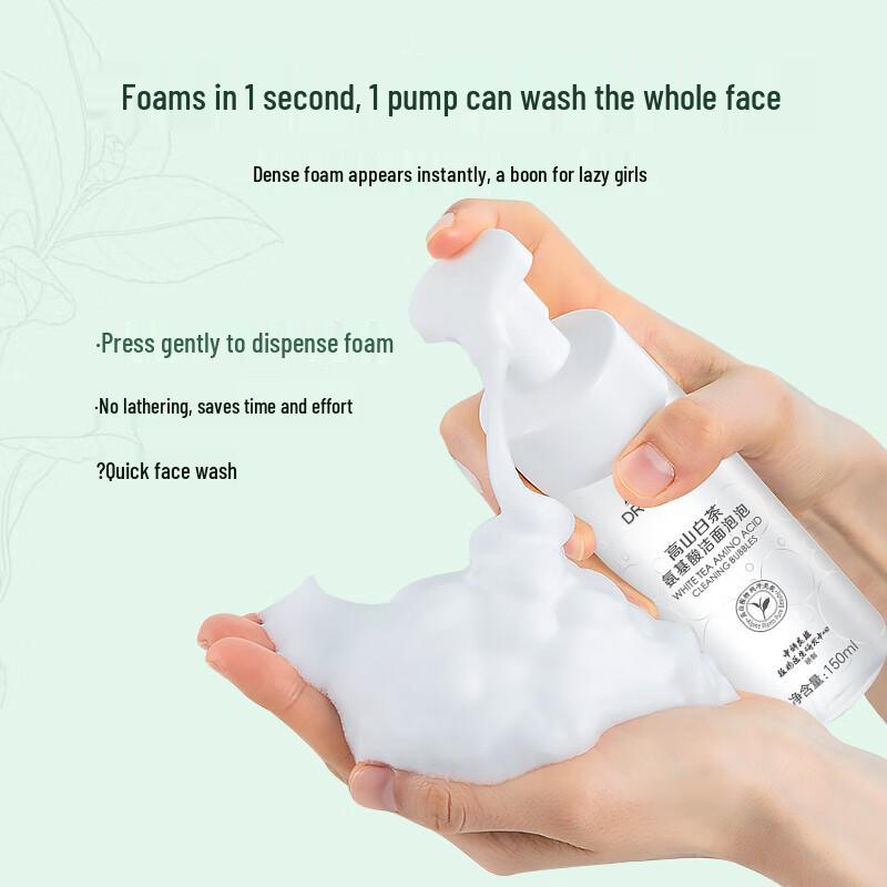 DR PLANT High Mountain White Tea Amino Acid Cleansing Foam