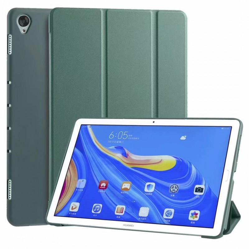 Silicone Case MatePad 11 / Pro 10.8 M6 10.4 Tablet 3-Fold Stand Design With Auto Sleep Shockproof Anti-Fingerprint