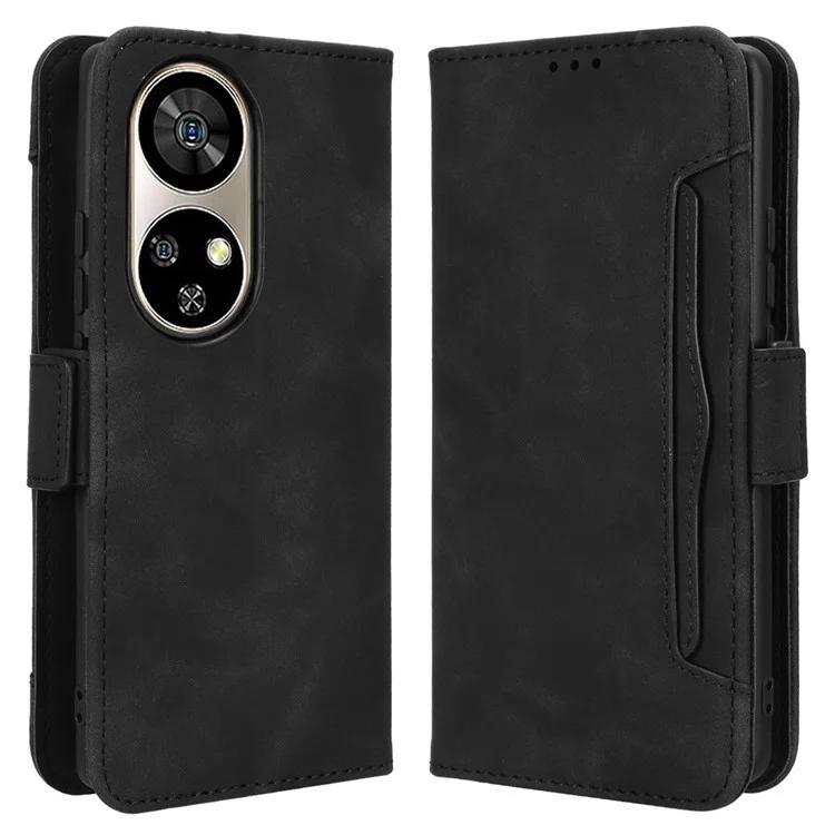 

For Ulefone Note 17 Pro Case Multiple Card Slots Leather Wallet Phone Protective Shell