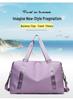 Women's Large Capacity Fitness & Yoga Travel Bag with Wet/Dry Separation