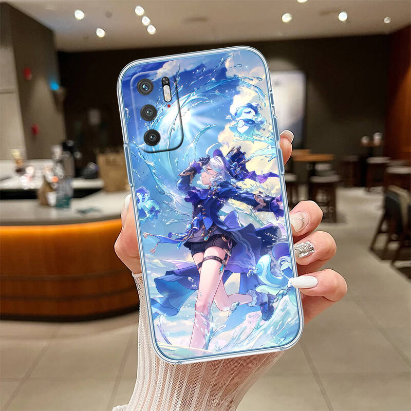 Genshin Impact Cute Phone Case for Motorola G14 G15 G24 G30 G31 G32 G34 G41 G42 G51 G52 G50 G60S G60 G62 G72 G71 G73 G84 G85 G200 E32