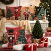 1 Stück Weihnachts-Überwurf-Kissenbezug, Festliche Feiertags-Heimdekoration, Kleines Geschenk für Weihnachten & Gemütliche Wohnräume