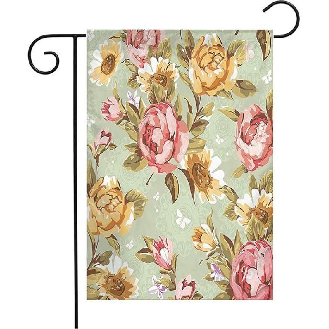 Welcome Garden Flag 1960S Mid Century Modern Merry Christmas Greeting Holidays 1950S Vintage Abstract Animal December Seasonal Garden Flags for Patio