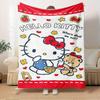 1pc Hello Kitty Themed Blanket - Perfect Home Decor, Seasonal Use, Cozy, Machine Washable, Perfect for All Ages, Ideal Gift for Everyone, Mu