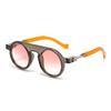 Retro Round Metal Frame Sunglasses Eyewear For Men And Women Driving Fishing Brand Designer Sun Glasses Uv400
