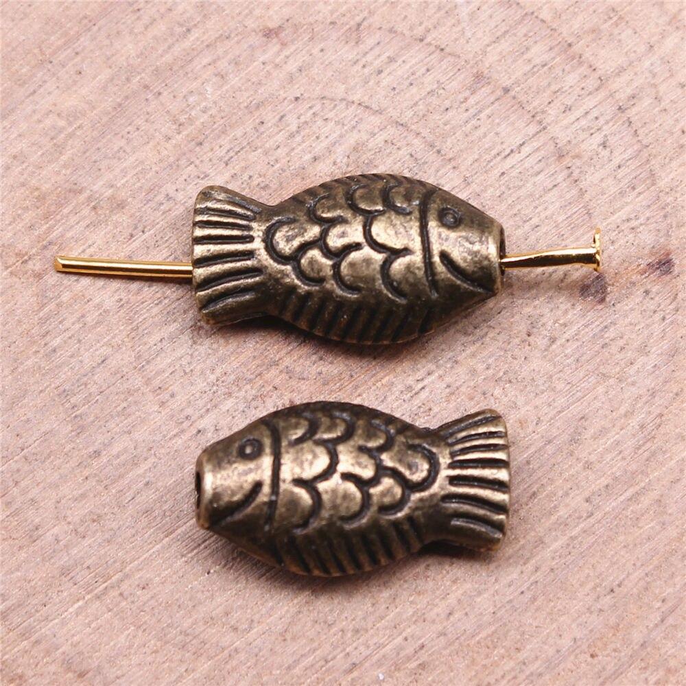 Tierische Perlen mit kleinem Loch, Komponenten, Schmuckherstellung, Kunsthandwerk, DIY-Zubehör