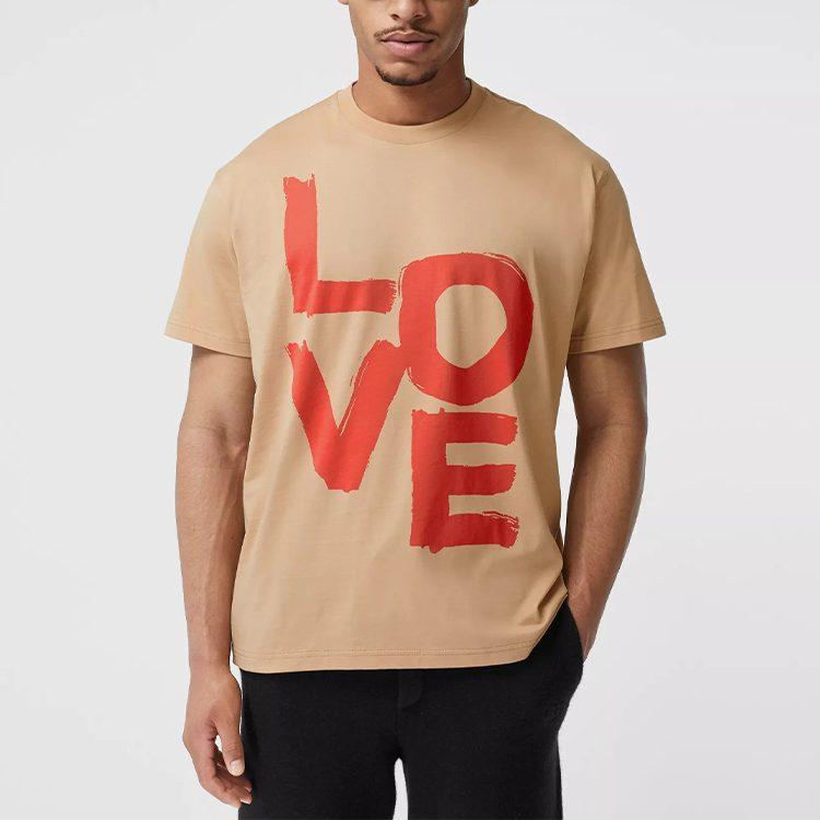 Burberry T Shirt Men's Soft Tawny 80375851
