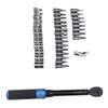 Preset Torsion Wrench Set 72 Tooth Ratchet Wrench with Sockets and Bits for Vehicle Repair