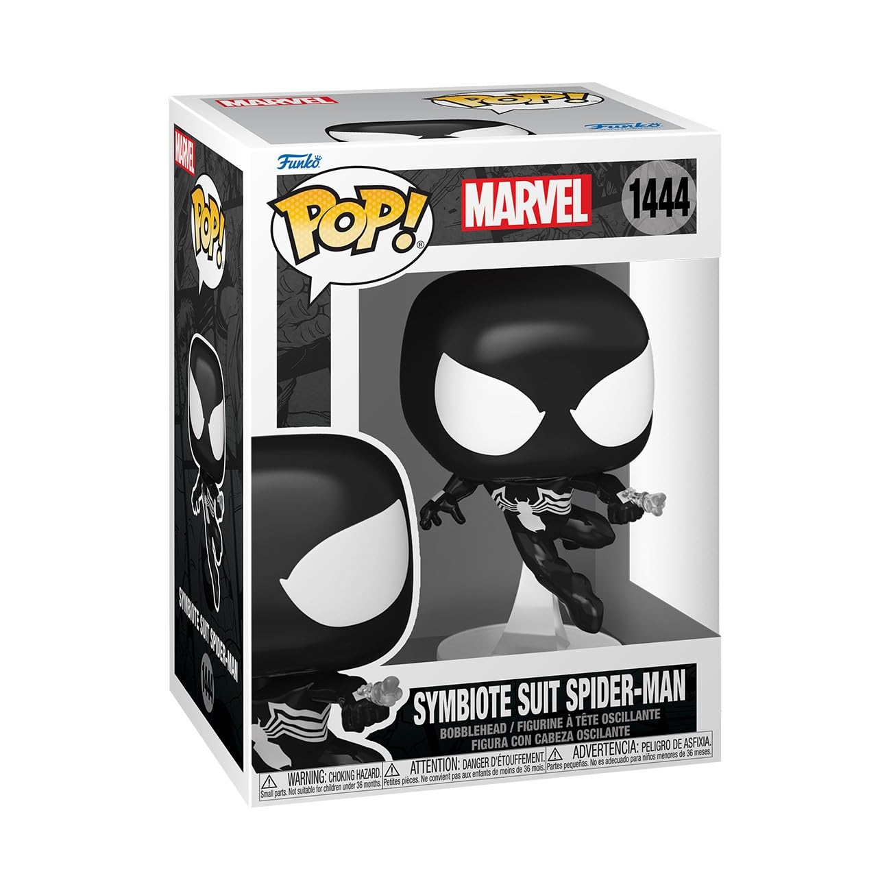 

Фигурка в костюме симбиота Marvel Funko SP Comics КОСТЮМ СИМБИОТА Marvel Funko Spider-Man POP! Человек-паук