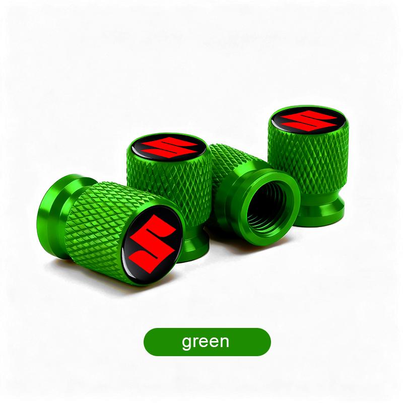 

Car Wheel Tire Valve Caps Tyre Stem Covers Airdust Waterproof for Suzuki Swift Jimny Grand Vitara SX4 Samurai Spacia Liana Car