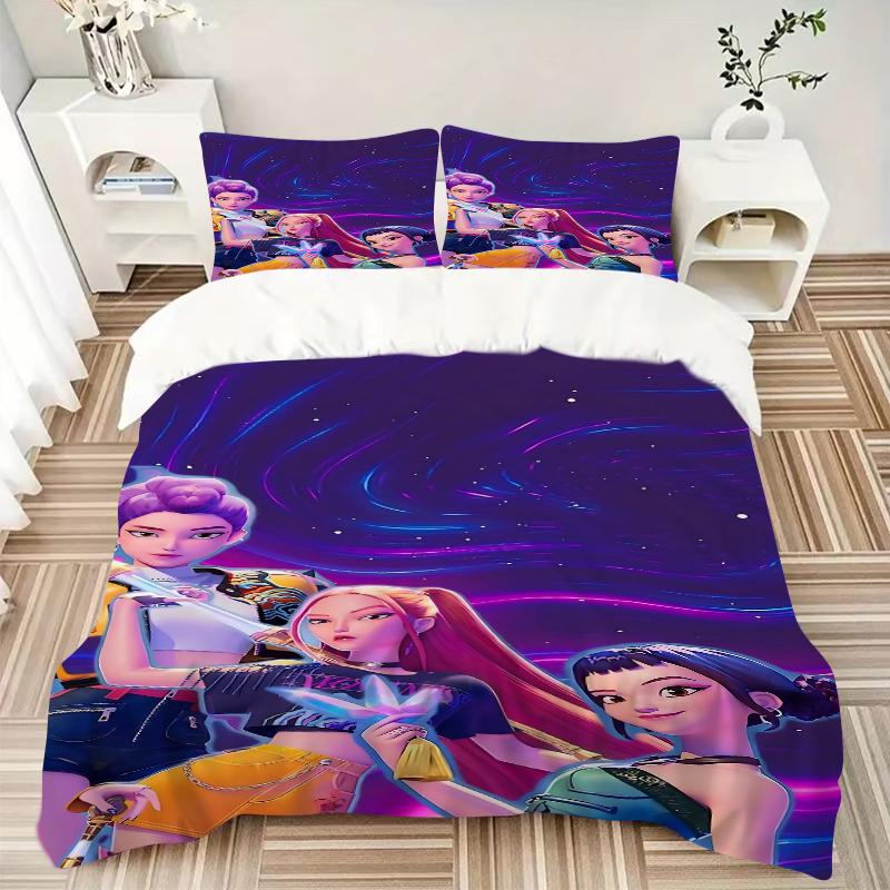 3Pcs Galactic Fashion Heroes Bedding Sets For All Sizes New 3D Printed Bed Cover Comforter Duvet Cover Pillowcase Bedroom Decoration