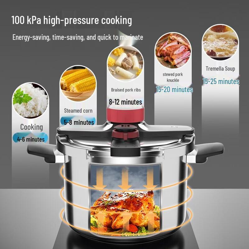 Kobach 304 Stainless Steel Pressure Cooker