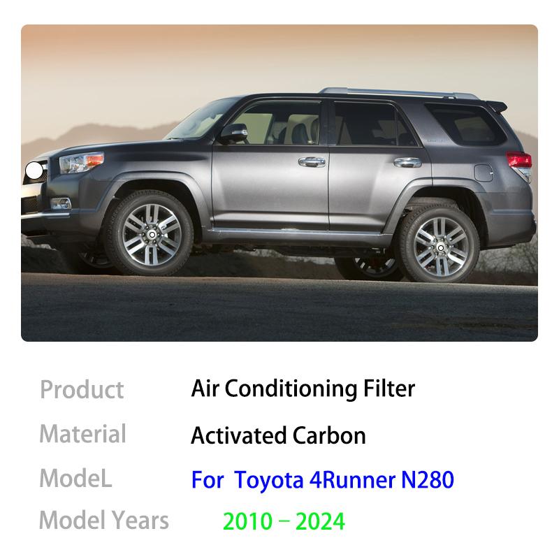 Filtru de aer condiționat pentru Toyota 4Runner N280 MK5 2010~2024 2011 2015 2017 2018 2020 2024 87139-50100 87139-06060 Accesorii