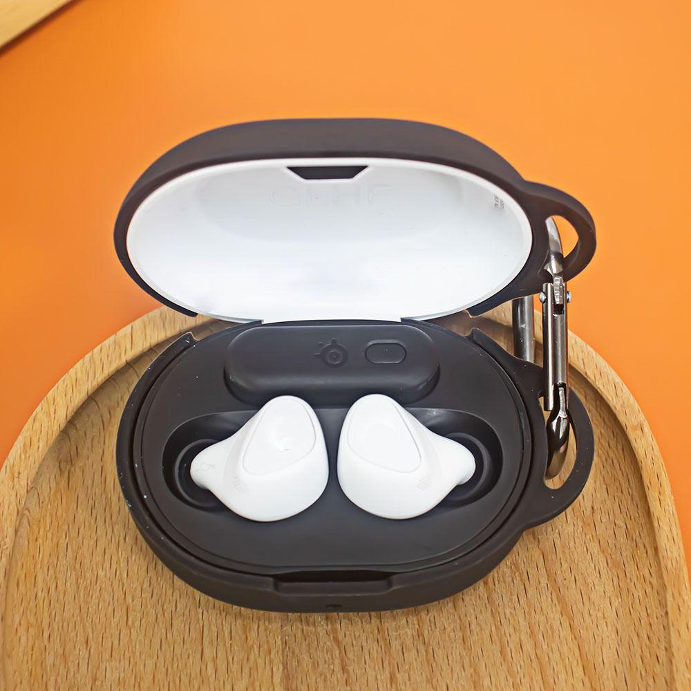 Silicone Earphone Case Shockproof Protector Shell Protective Cover for SteelSeries Arctis GameBuds