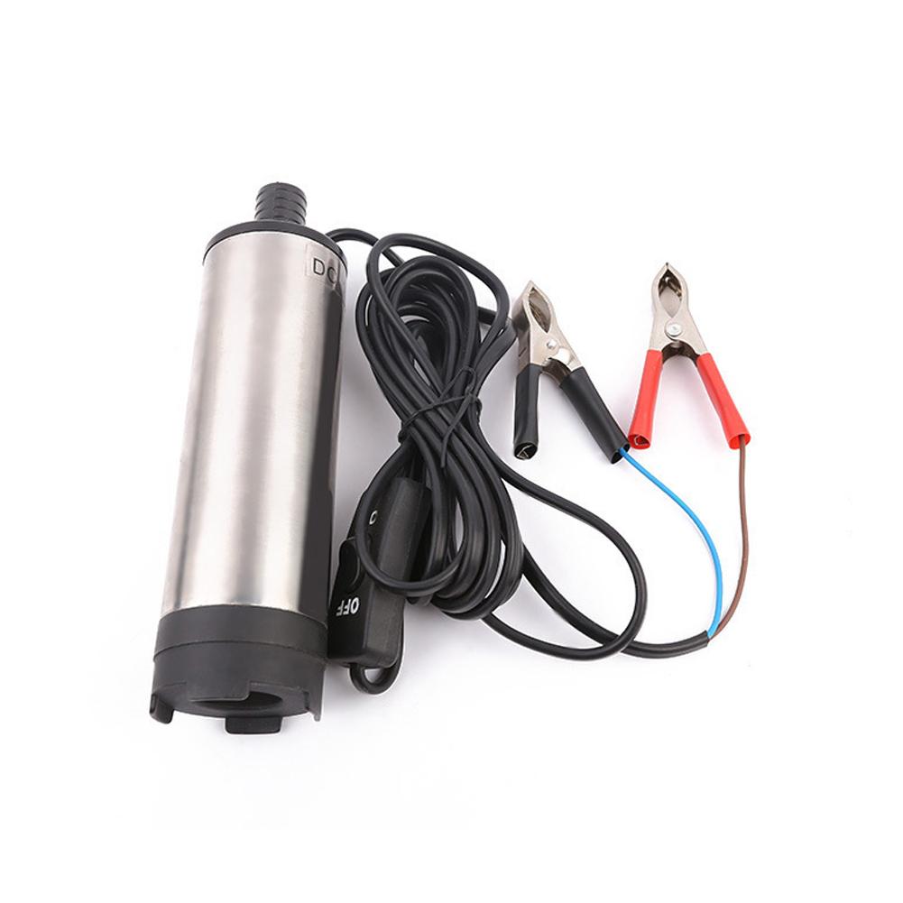 12L/min 12V 24V DC elektrické ponorné čerpadlo nafta palivo voda olej auto kempování rybaření ponorné hliníkové slitinové přečerpávací čerpadlo