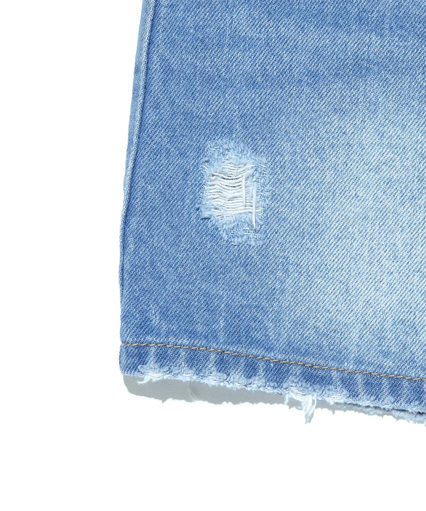 Lee Women Raw Denim Mini Skirt Indigo Medium