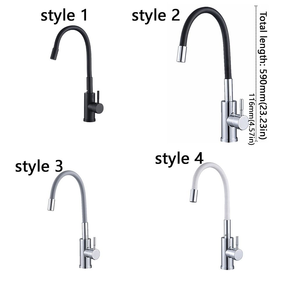 Flexible Hose Sink Faucet Stainless Steel Sink Tap Dual Modes Nozzle Water Mixer Tap  Kitchen Sink
