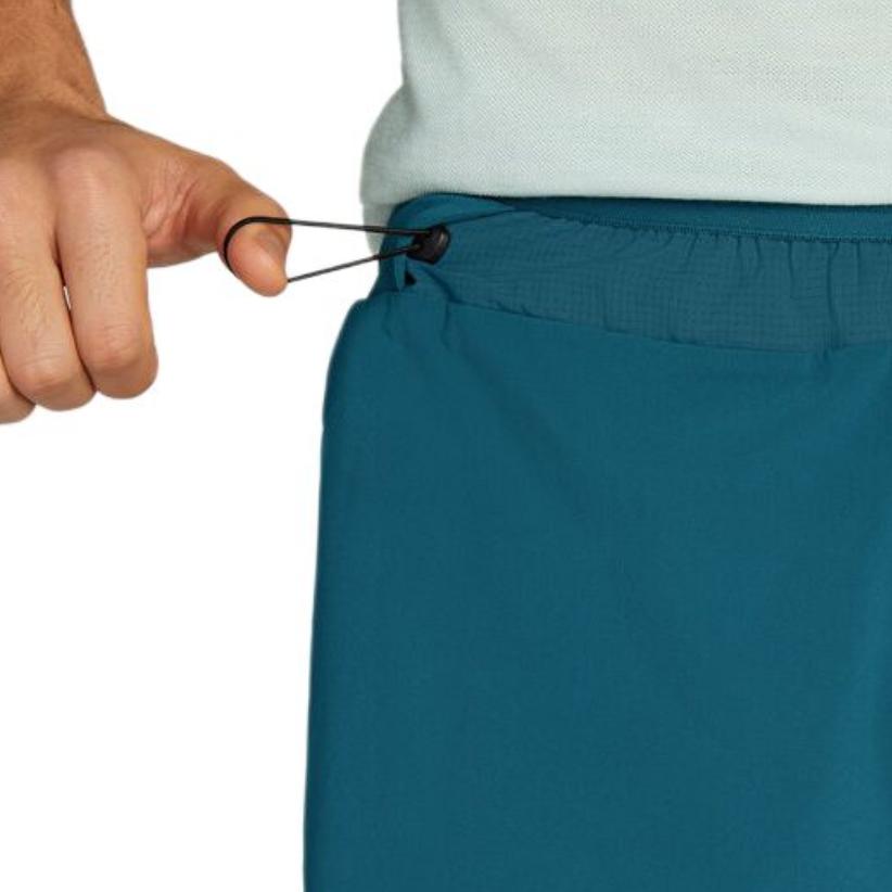HOKA One One SG Trail Udendørs Vandring Firevejs Stretch Fugttransporterende Elastiske Sportsshorts Herre shorts 1117010-BCRL