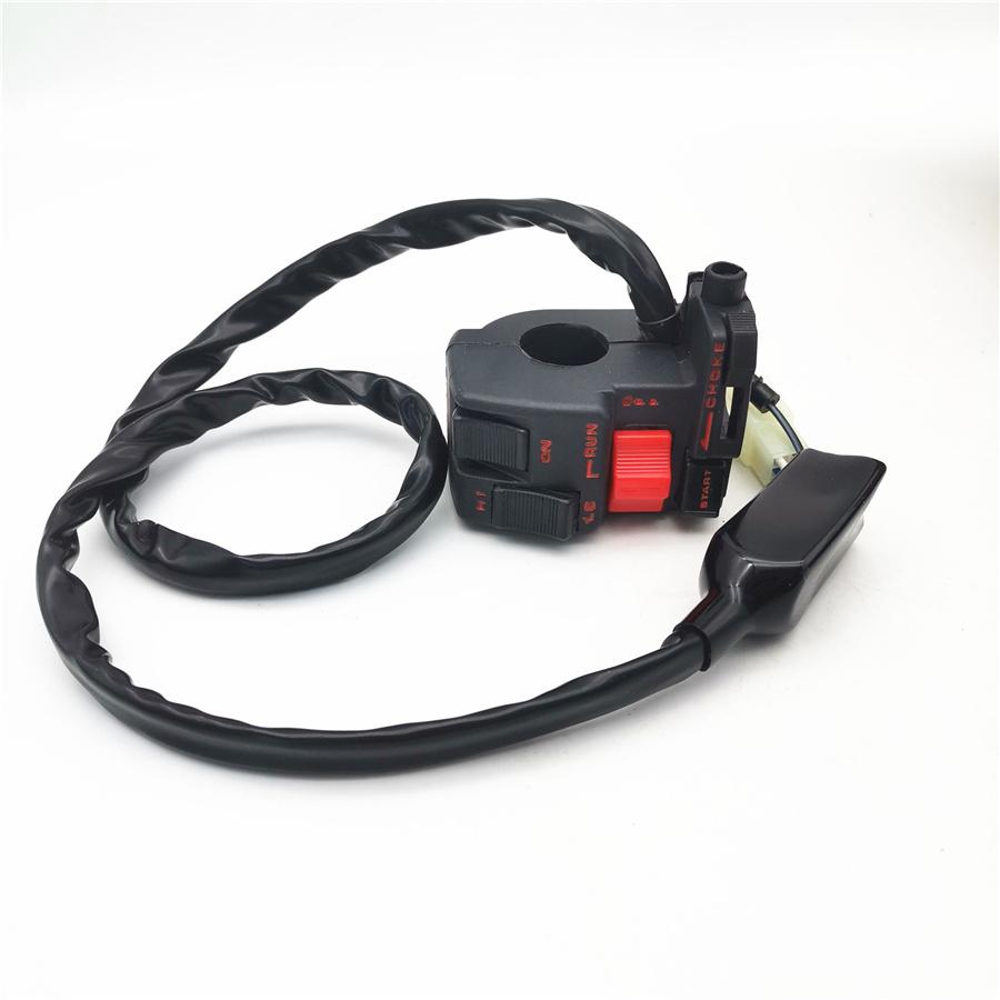 L/H Combination Switch Control Light ON/OFF Engine Start/Stop For Honda ATC250ES