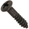 Scud Escutcheon Screws, Front, Metric Size, 8 Pieces, Black, PS08BH
