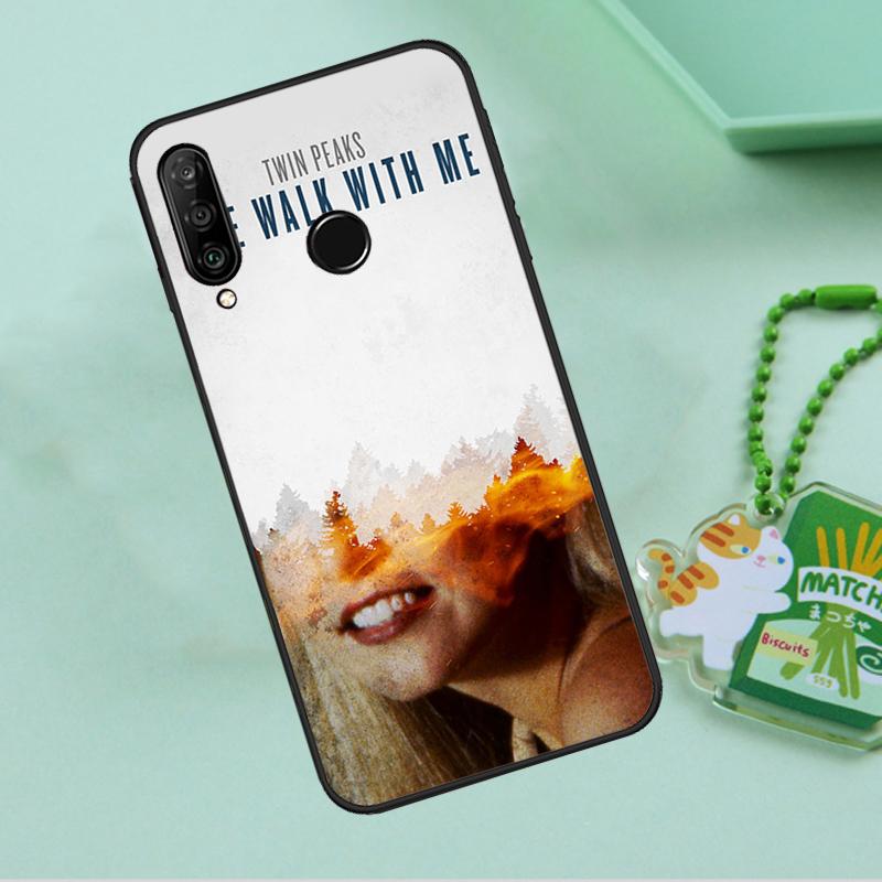 Fire Walk With Me Twin Peaks For Huawei Nova 8i 11i 12i 12s 9 10 SE Y90 Y60 Y70 Y72 Y61 Y91 P20 P30 P40 Lite P60 Pro Case