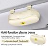 Car Glasses Storage Case Sunglasses Box Sun Visor Eyeglasses Clip For Ferrari Roma 488 Portofino Spider SF90 Superfast LaFerrari JQ2