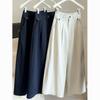 Retro High-waisted Wide-leg Pants for Women's Small 2025 Autumn Loose and Thin Pear-shaped Casual Straight-leg Pants