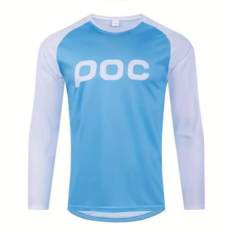 Mens Long Sleeve Cycling Jersey Quick Dry Mountain Bike Off-Road Riding Shirt Breathable Performance Apparel