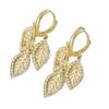 2025 Exquisite High-End Hollow Leaf Earrings: Women's Luxurious Niche Design Ear Cuffs