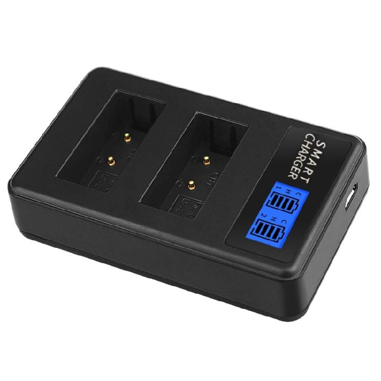 LP E17 LCD Screen Battery Charger, Dual Channel for  EOS Rebel T6i 750D