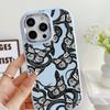 LZ5 Butterfly Black Gold Snake Soft Phone Case for Samsung S24 Ultra S23 Plus S21 FE A16 A54 A52 A06 Infinix Hot 40 Lens Protection Shockproof Cover